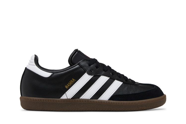 adidas Samba Leather Black White
