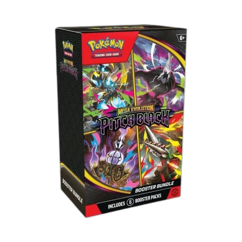 Pokémon Mega Evolution: Pitch Black Booster Bundle (6 Packs)