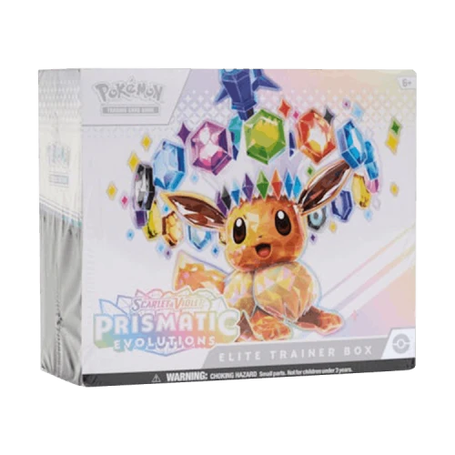 Pokémon TCG: Scarlet & Violet-Prismatic Evolutions Pokémon Center Elite Trainer Box