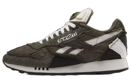 Reebok Classic Leather Pump Market Army Green