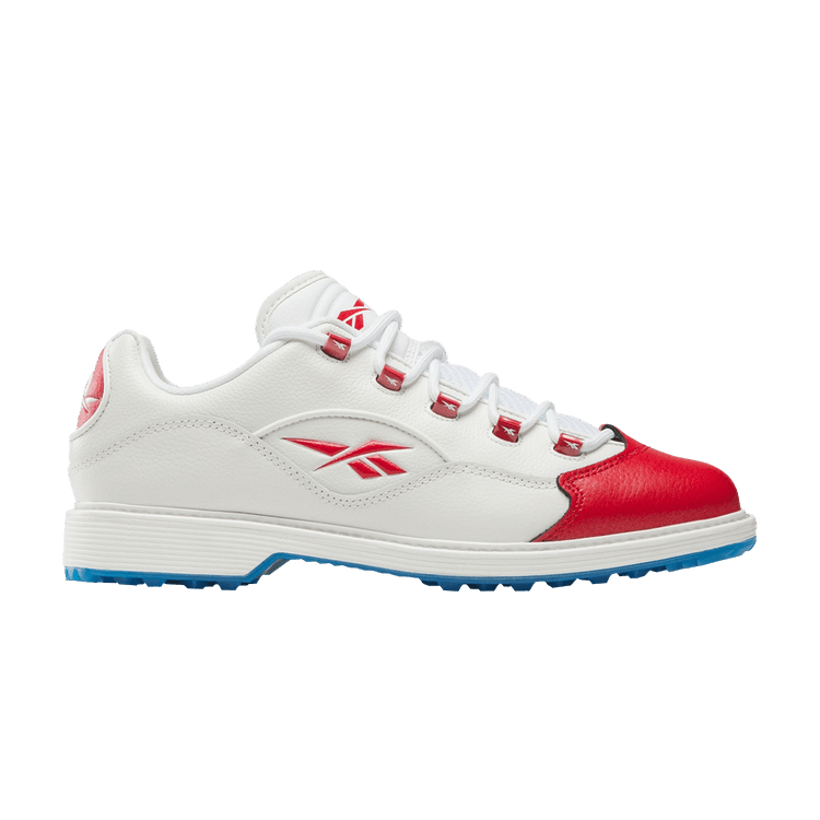 Reebok Question Low Golf Red Toe