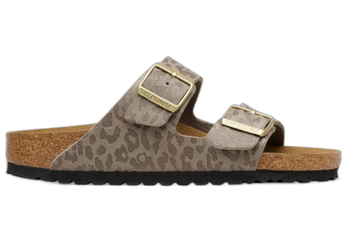 Birkenstock Arizona Synthetics Leopard Grey Taupe