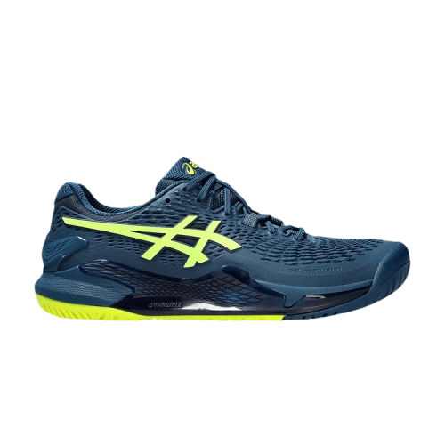 ASICS Gel-Resolution 9 Mako Blue Safety Yellow