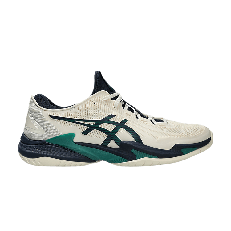 ASICS Court FF 3 Cream Jasper Green