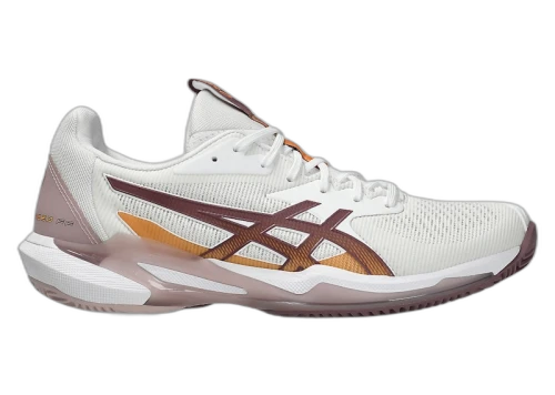 ASICS Solution Speed FF 3 Clay White Dusty Mauve (Women's)