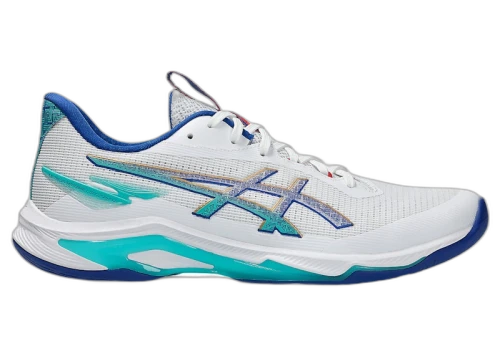 ASICS Netburner Ballistic FF 4 White Asics Blue