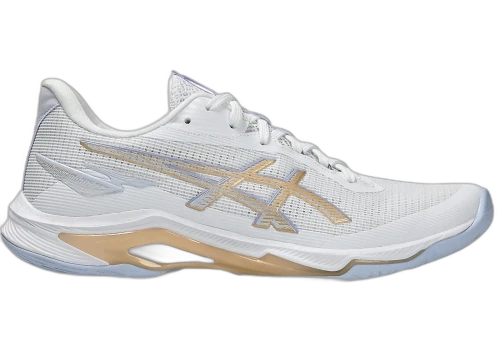 ASICS Netburner Ballistic FF 4 White Champagne (Women's)