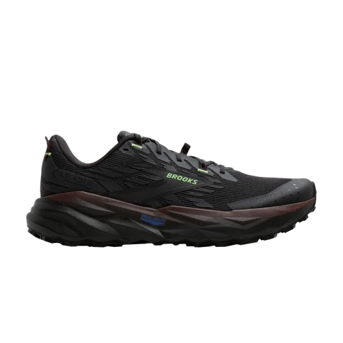 Brooks Cascadia 19 Phantom Rum Raisin Green