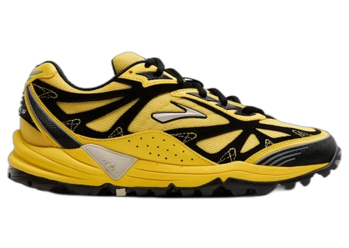 Brooks Cascadia 1 Yellow Black Moonbeam