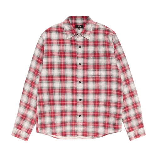 Stussy Dax Printed Shirt 'Red'