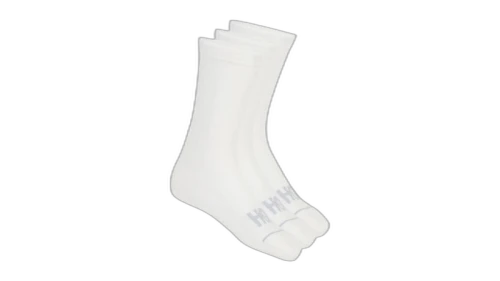 Hoka Crew Run Socks (3 Pack) White