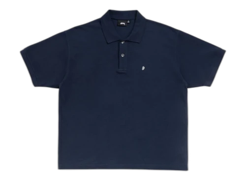 Stüssy Classic Pique Polo Navy