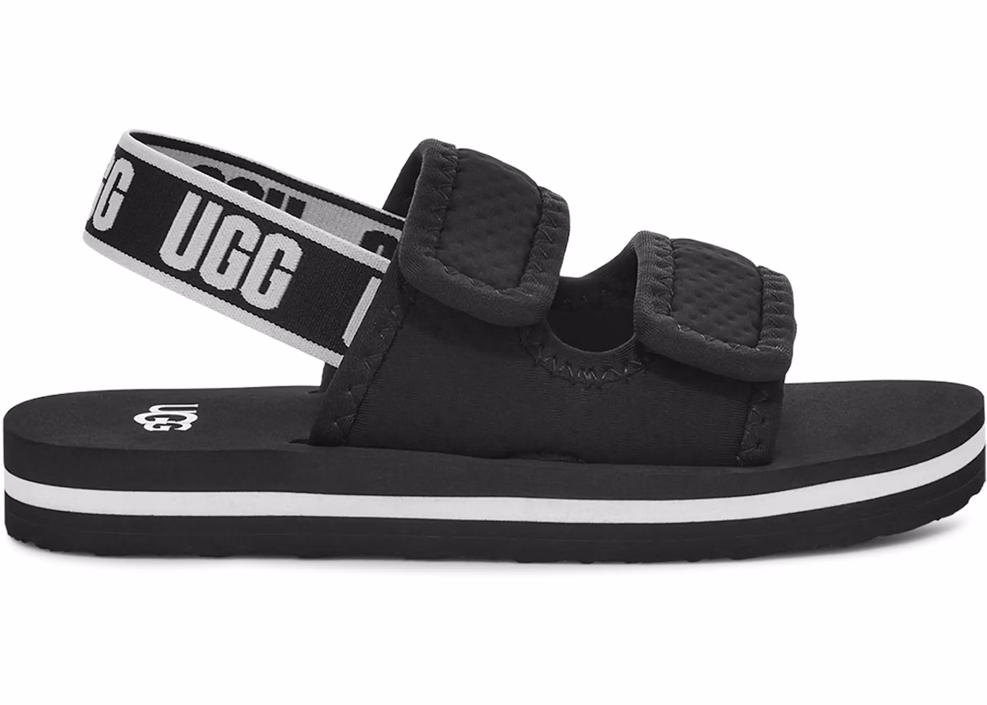 UGG Lennon Slingback Sandal Black (Kids)