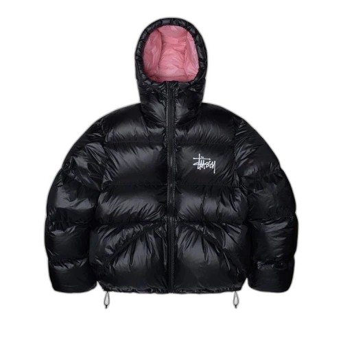 Stussy Micro Ripstop Down Parka 'Black'