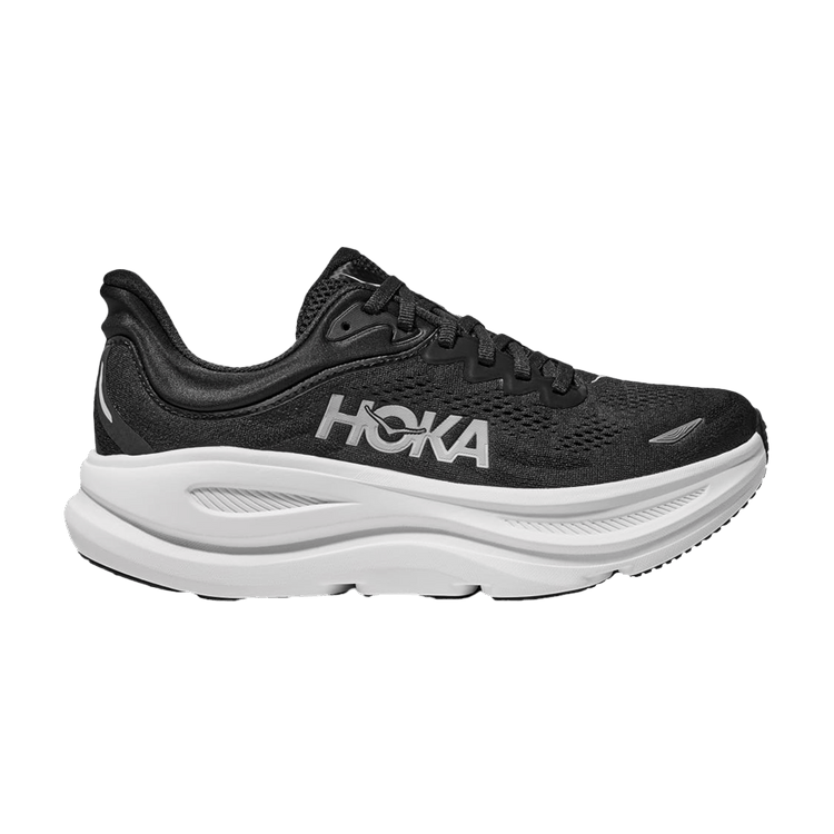 Hoka One One Bondi 9 Black White