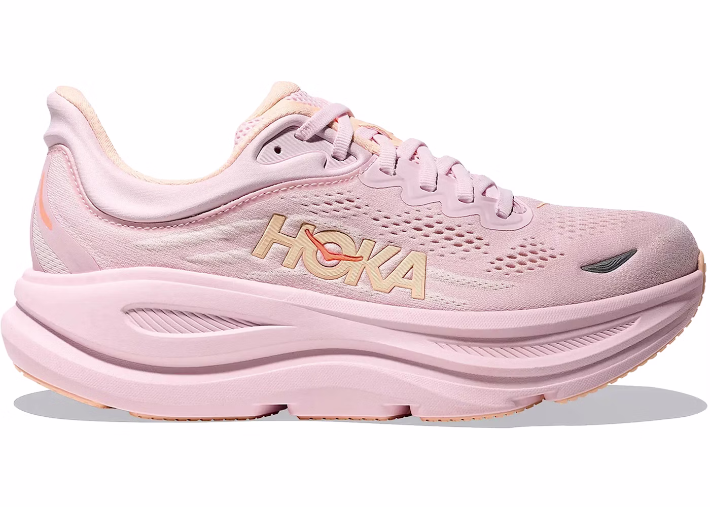 Hoka One One Bondi 9 Lilac Cream Tangerine Glow (Women's)