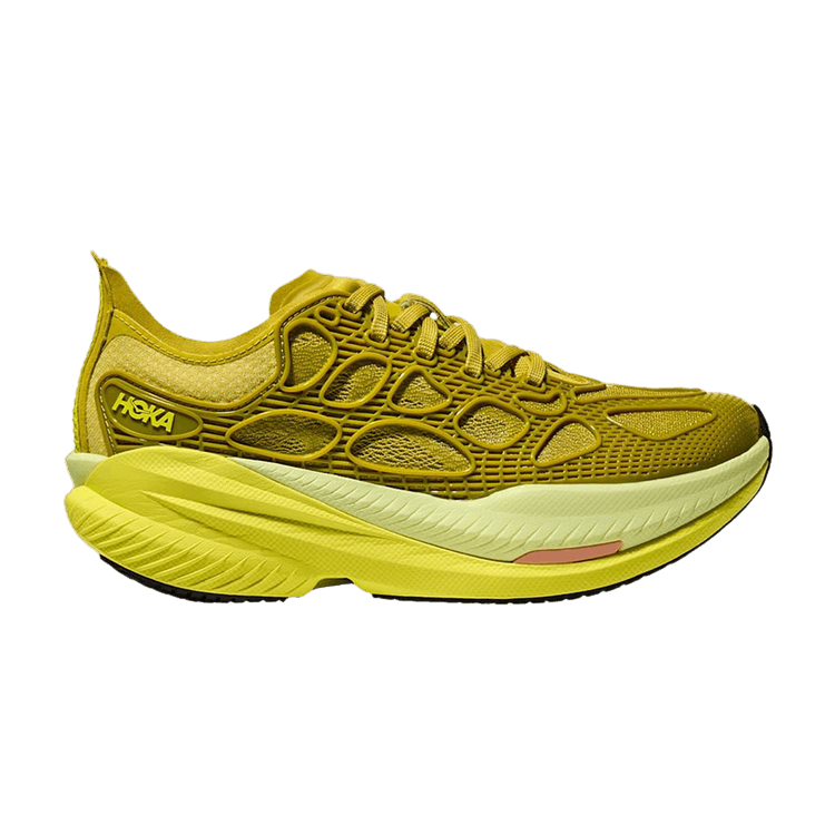 Hoka One One Mach X Caged Pea Green