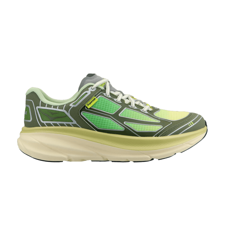 Hoka One One Clifton One9 Supervsn Green Flash