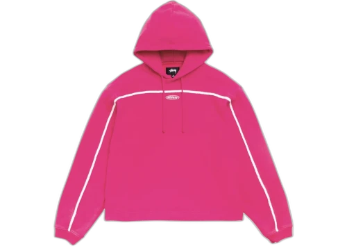 Stussy Oval Pullover Hoodie Pink