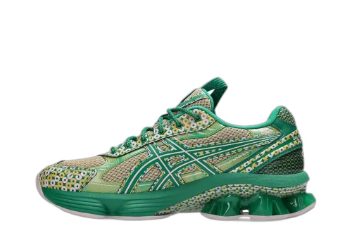 ASICS US7-S Gel-Kinetic Fluent Kiko Kostadinov Watershed Rose Kale
