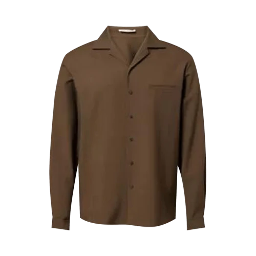 The Row Kanta Shirt 'Sepia Khaki'