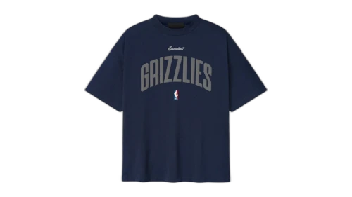 Fear of God Essentials Memphis Grizzlies 90s Fit Tee Midnight Navy