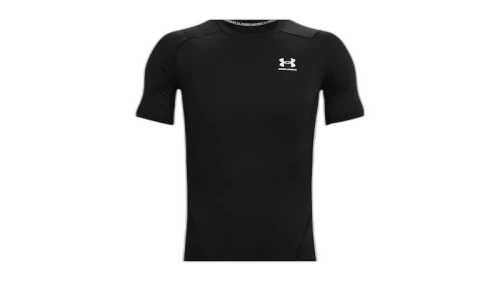 Under Armour Heatgear Compression Short Sleeve T-shirt Black/White