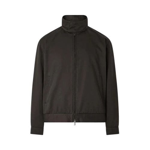 The Row Ozello Jacket 'Dark Brown'