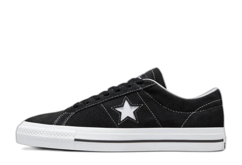 Converse One Star Pro Ox Black Black White