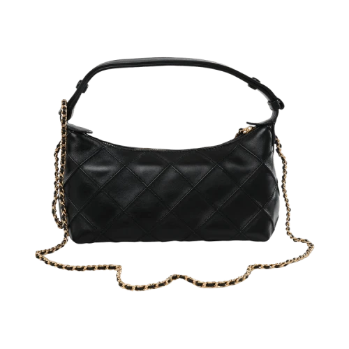 Tory Burch Fleming Pochette Bag Black
