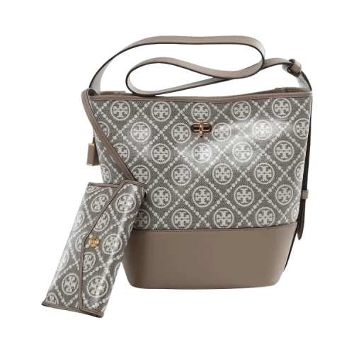Tory Burch Medium Bucket Bag Charcoal