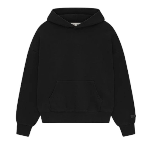 Fear of God Essentials Classic Fit Fleece Hoodie Black