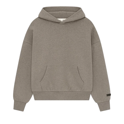 Fear of God Essentials Classic Fit Fleece Hoodie Homestead Heather