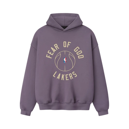 Fear of God Essentials Lakers x Barkley Hendricks 90s Hoodie Cadet