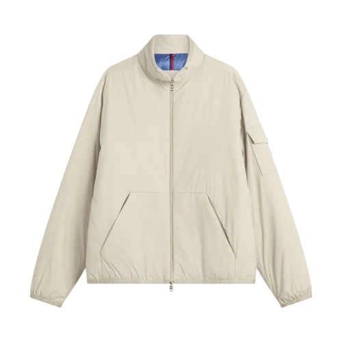 Moncler Breezes Zipper Jacket 'Oyster Grey'