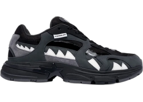 BAPE A Bathing Ape Shark Sta M2 Black