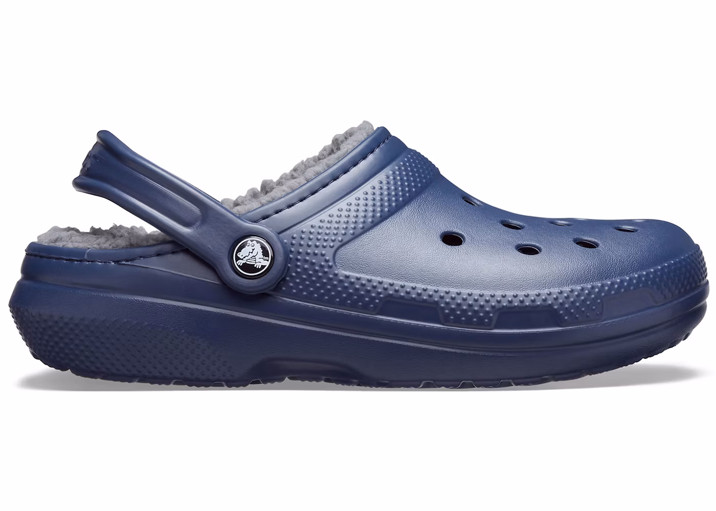 Crocs Classic Lined Clog Navy Charcoal