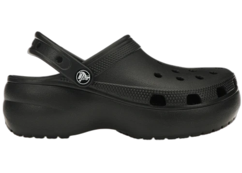 Crocs Classic Platform Clog Black (Women's)
