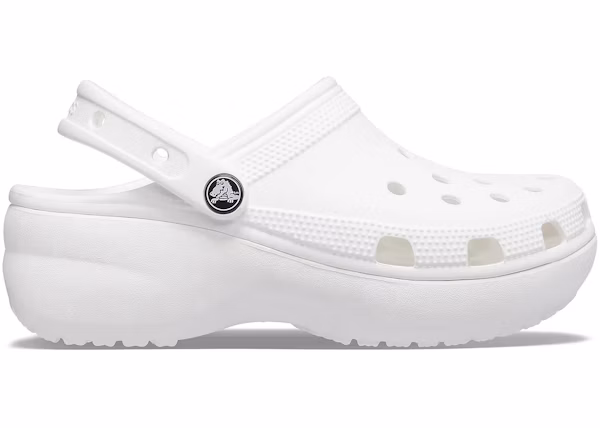 Crocs Classic Platform Clog White (Women's)