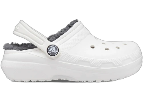 Crocs Classic Lined Clog White Grey (TD)