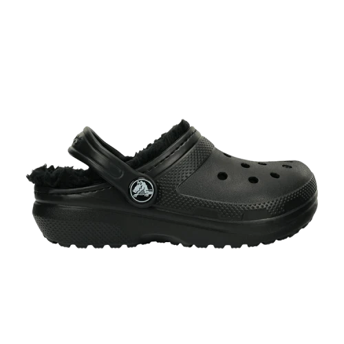 Crocs Classic Lined Clog Black (Kids)