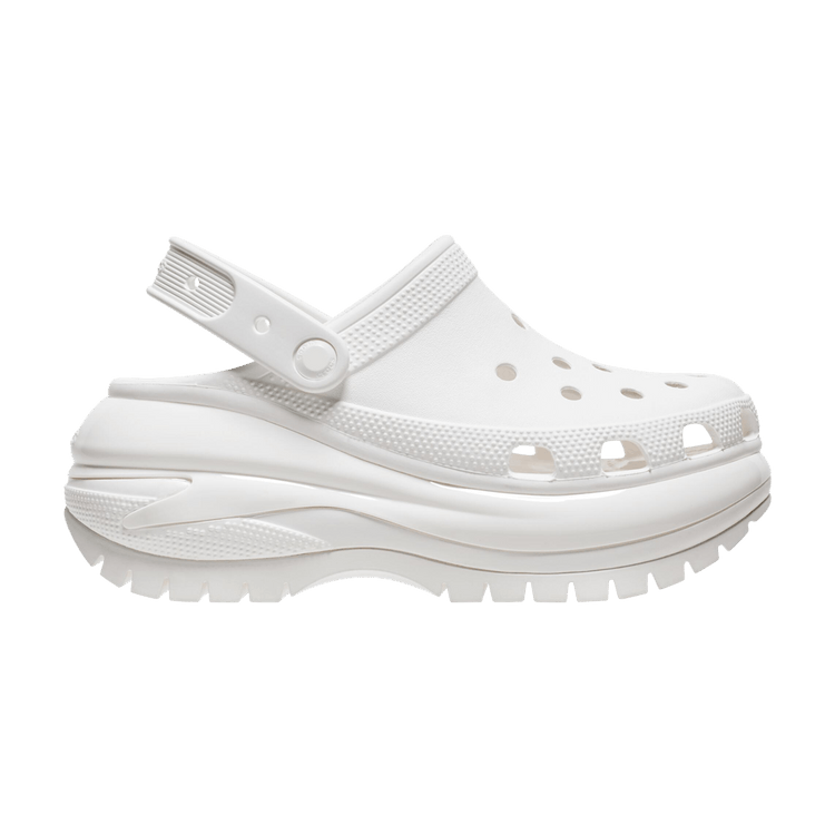 Crocs Classic Mega Crush Clog White