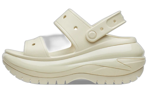 Crocs Mega Crush Sandal Bone