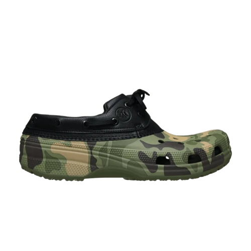 Crocs Classic Boat Clog Duck Camo Black Cargo