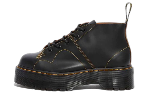 Dr. Martens Church Platform Monkey Boot Black