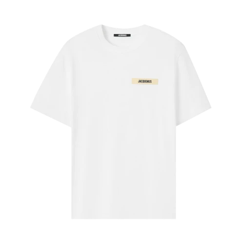 Jacquemus Le T-Shirt Gros Grain 'White'