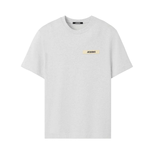 Jacquemus Le T-Shirt Gros Grain 'Grey'
