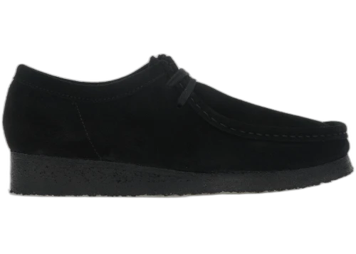 Clarks Originals Wallabee Boot Black Suede