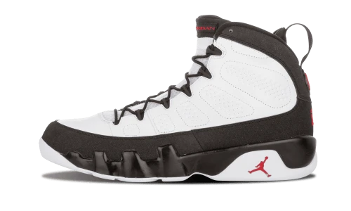 Jordan 9 Retro White Black Red (2010)