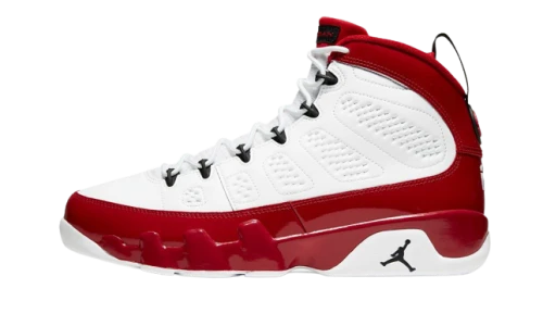 Jordan 9 Retro White Gym Red